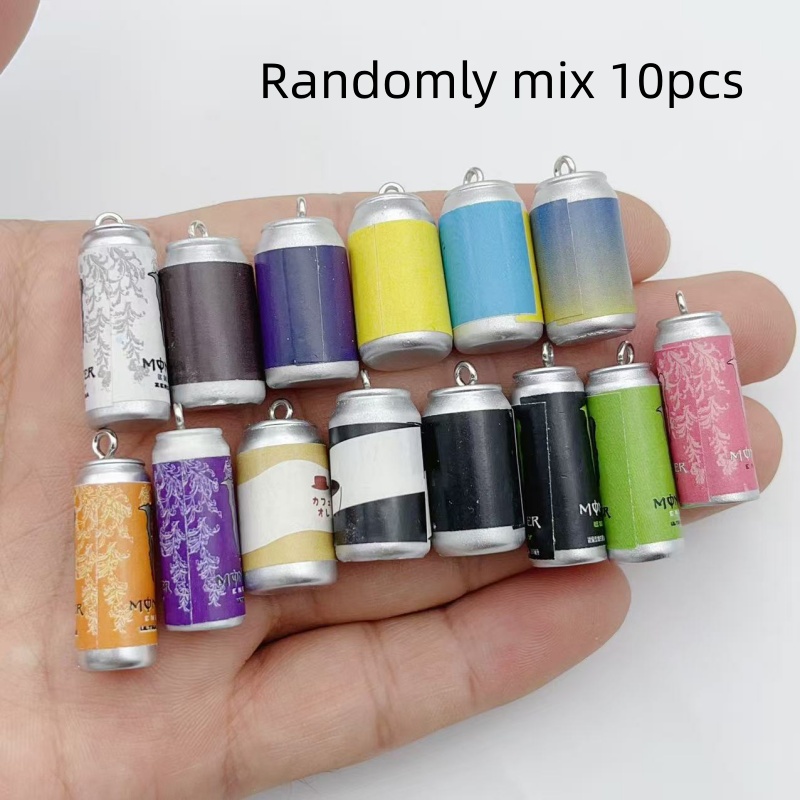 Jewelry Making - 10 Breloques Miniature en Résine en