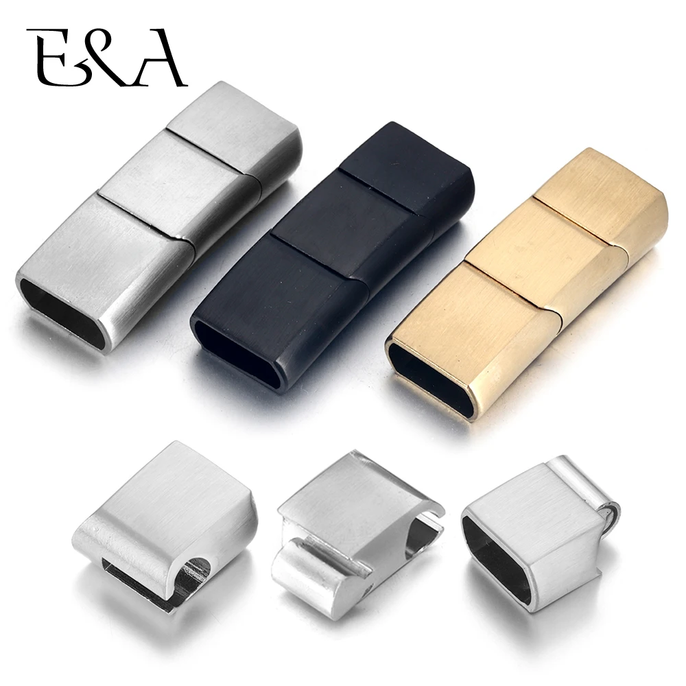 Jewelry Making Metals - Fermoir magnétique étendu en acier inoxydable,