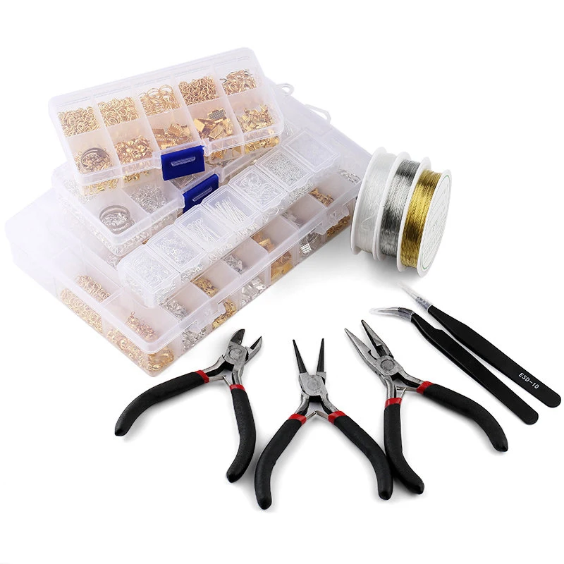 Jewelry Making Diy Kit - Ensemble d'outils de résultats de bijoux,