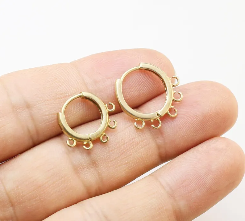 Jewelry Making Loops - 10 pièces de cerceaux d'oreille en
