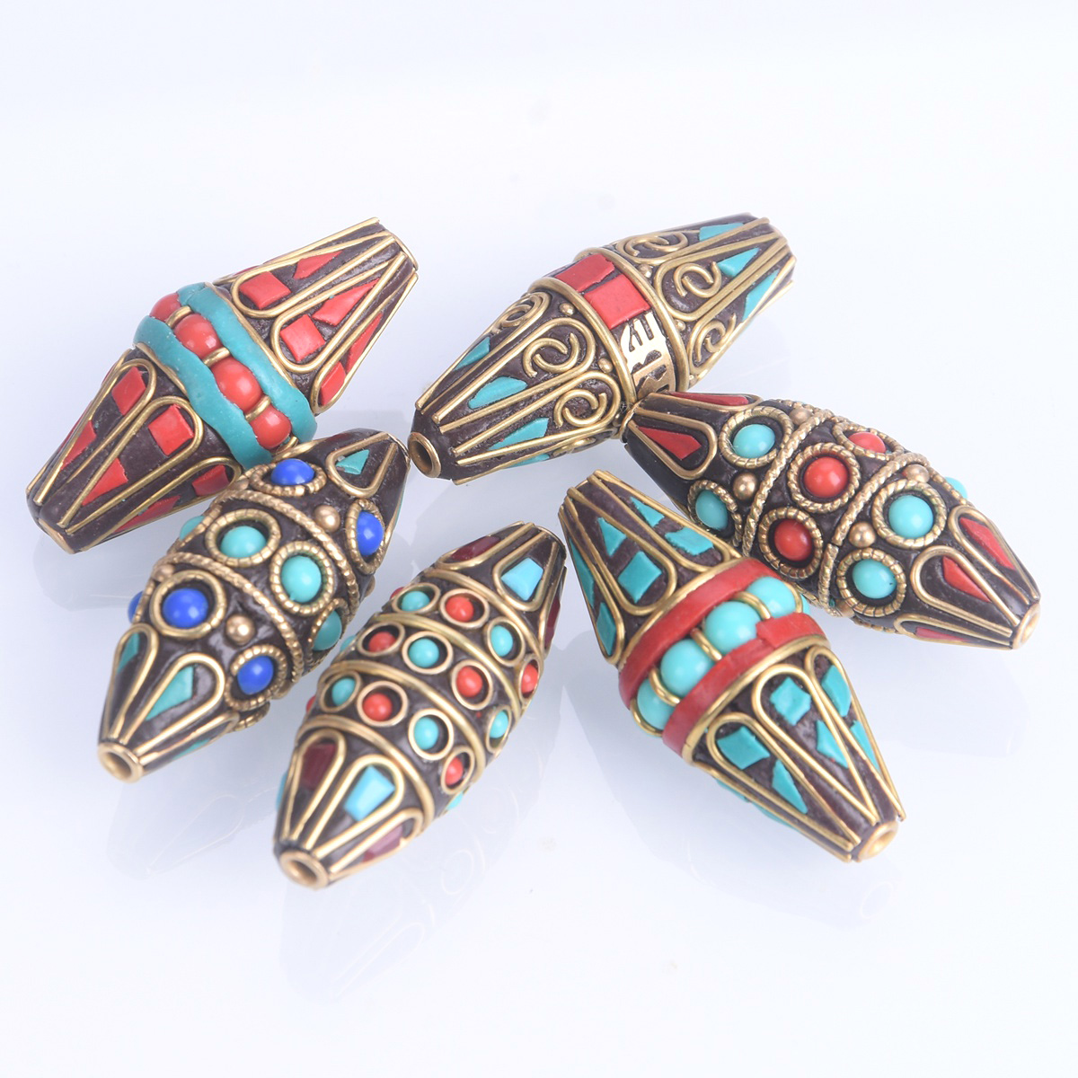 Jewelry Making In Clay - 1 pièce de perles artisanales en