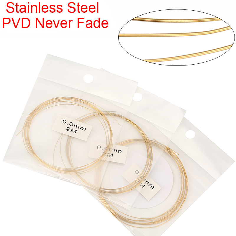 Jewelry Making Thread - Fil de perles en acier inoxydable