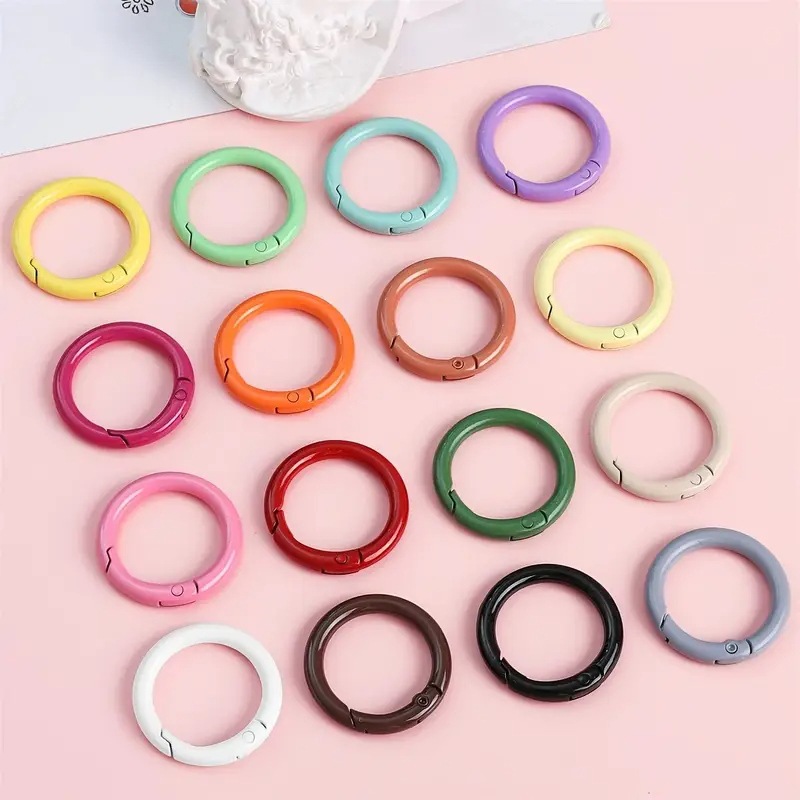 Jewelry Making Loops - 10 anneaux en O métalliques à