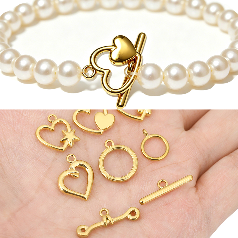Jewelry Making Metals - 5 ensembles de fermoirs OT en
