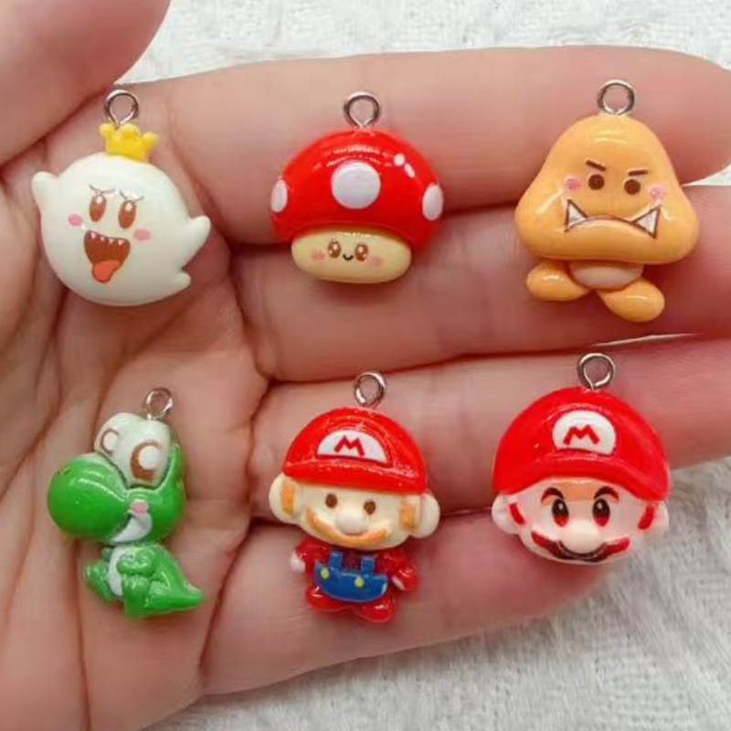 Jewelry Making - Pendentif en résine de dessin animé,