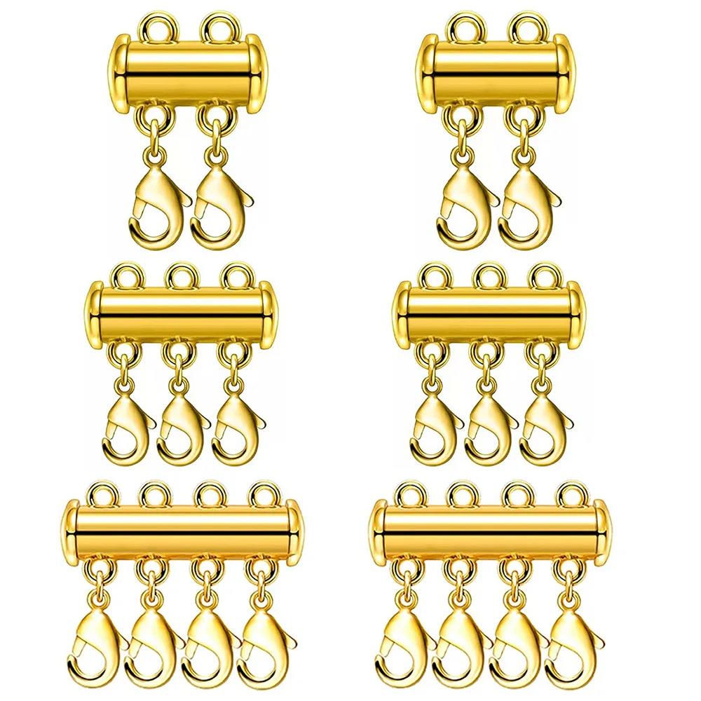 Jewelry Making Metals - 2 pièces Multi brin collier couche