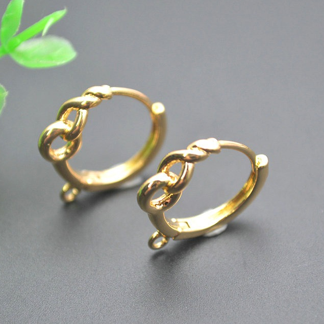 30 pièces torsadé rond cercle  - Jewelry Making Hoops avis et prix