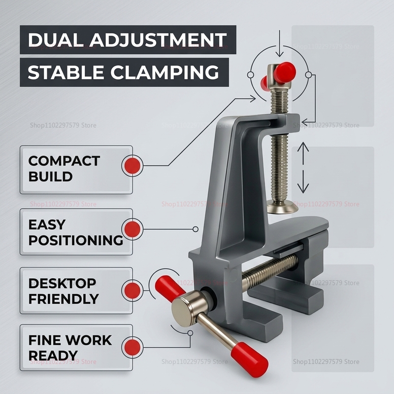 Mini étau de table en aluminiu - Jewelry Making Vise avis et prix