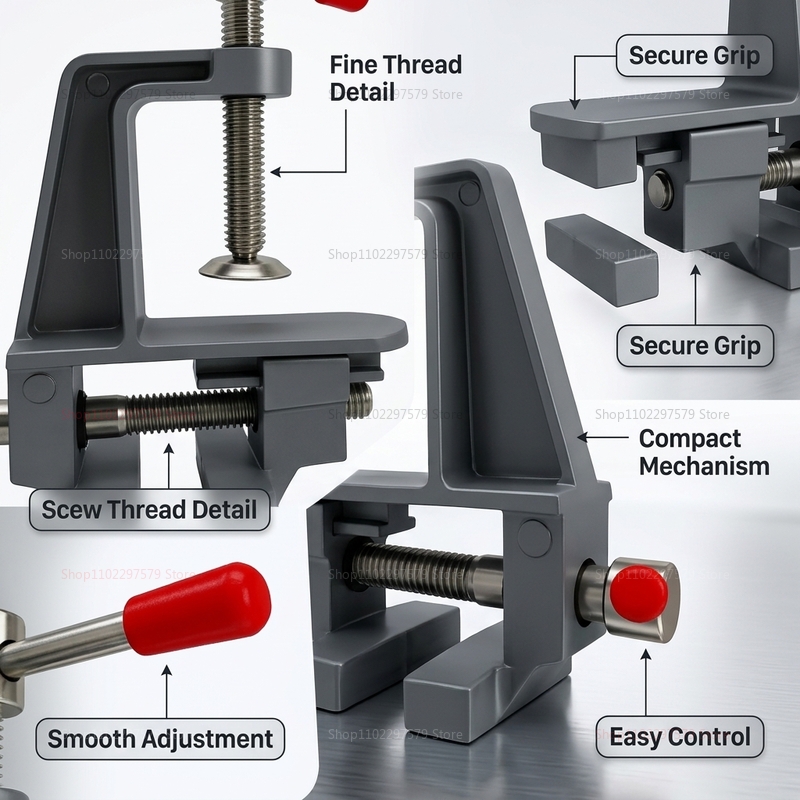 Mini étau de table en aluminiu - Jewelry Making Vise avis et prix