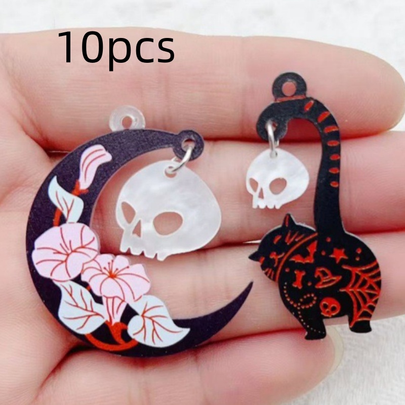 10 pièces de bijoux en acryliq - Jewelry Making avis et prix