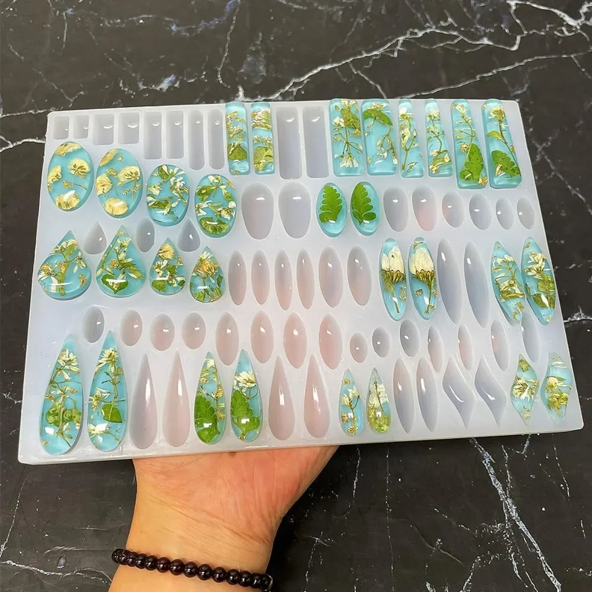 Moule en Silicone pour boucles - Jewelry Making Uv Resin Kit avis et prix