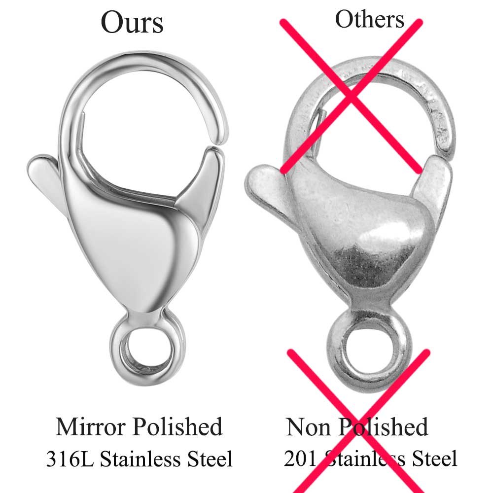 Fermoirs mousquetons en acier  - Jewelry Making Metals avis et prix