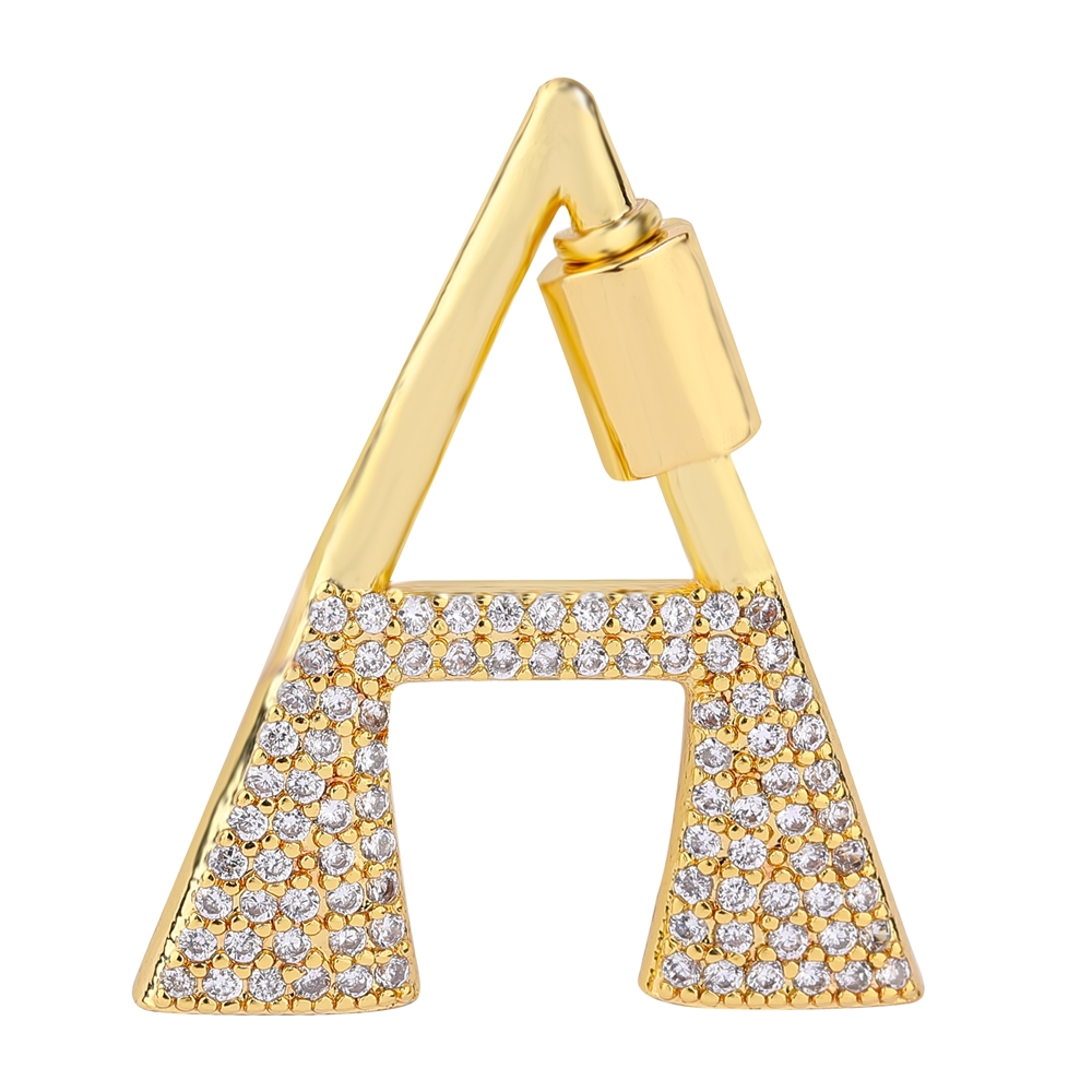 Juya 18K plaqué or 26 lettres  - Jewelry Making Designs avis et prix
