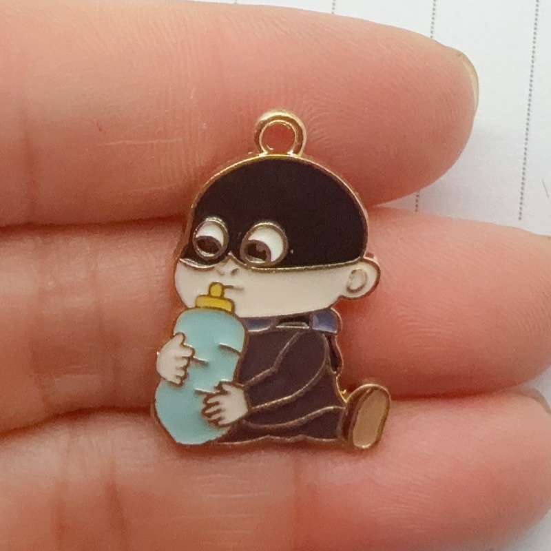 Pendentif en alliage à motif d - Jewelry Making avis et prix
