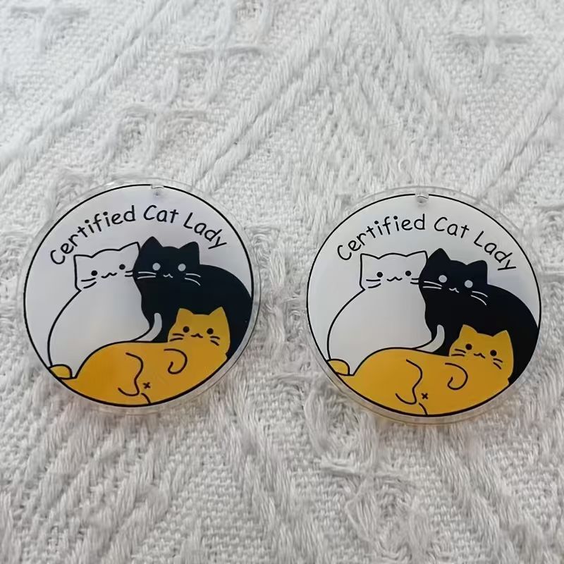 Pendentif chat mignon en acryl - Jewelry Making avis et prix