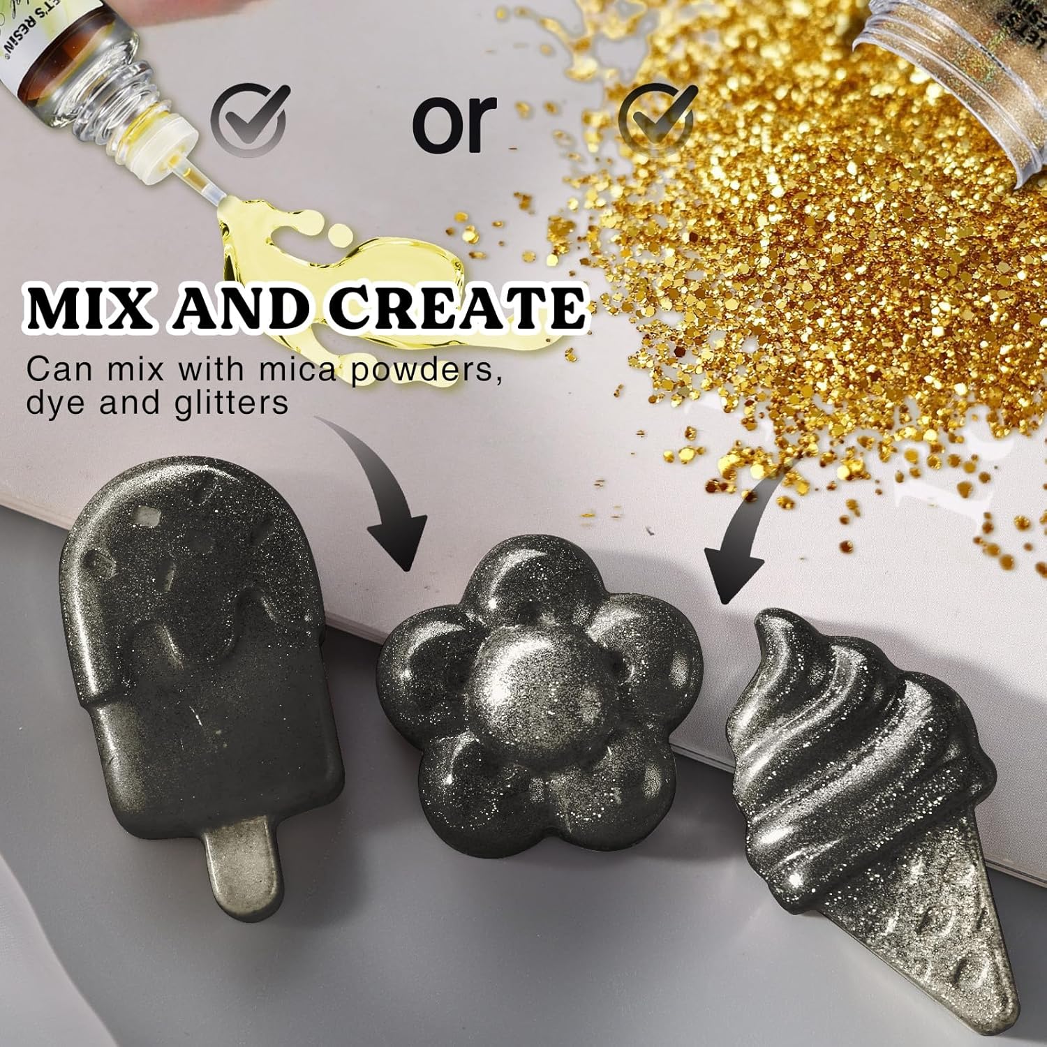 Résine UV colorée 100g résine  - Jewelry Making Uv Resin Kit avis et prix