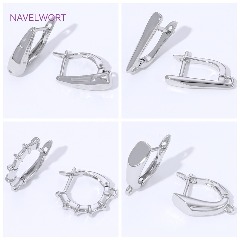 Crochets d'oreille lisses plaq - Jewelry Making Thread avis et prix