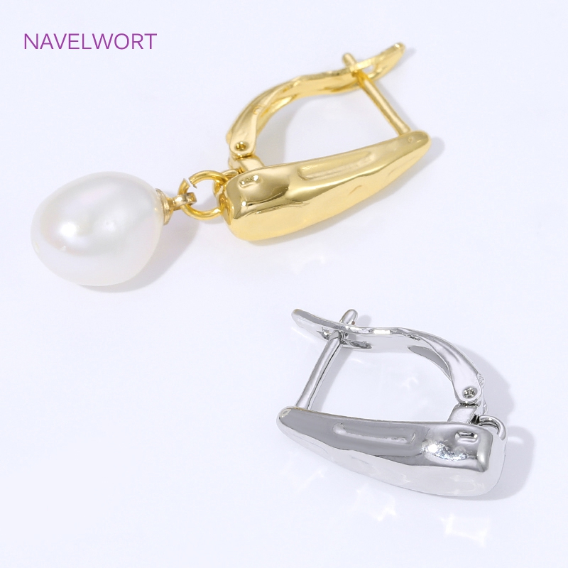 Crochets d'oreille lisses plaq - Jewelry Making Thread avis et prix