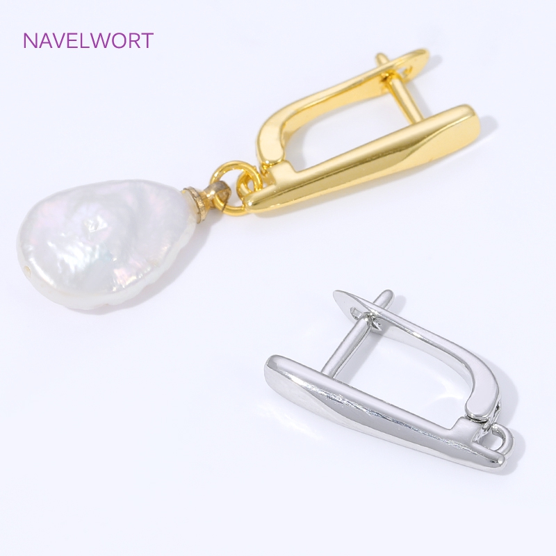 Crochets d'oreille lisses plaq - Jewelry Making Thread avis et prix