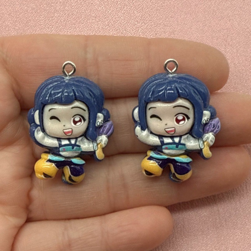 Pendentif en résine de dessin  - Jewelry Making avis et prix