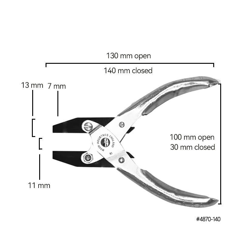 UK MAUN 140mm mâchoires lisses - Jewelry Making Uk avis et prix