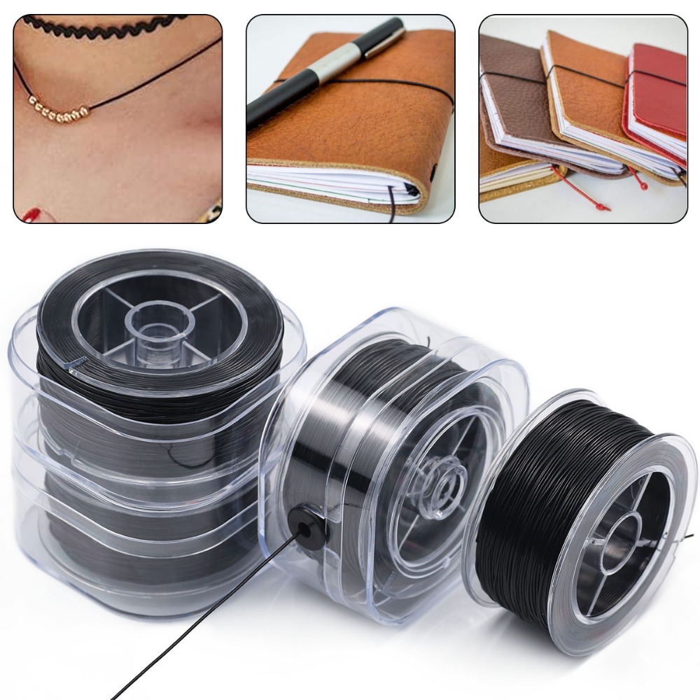 Cordons en fil de cristal noir - Jewelry Making Thread avis et prix