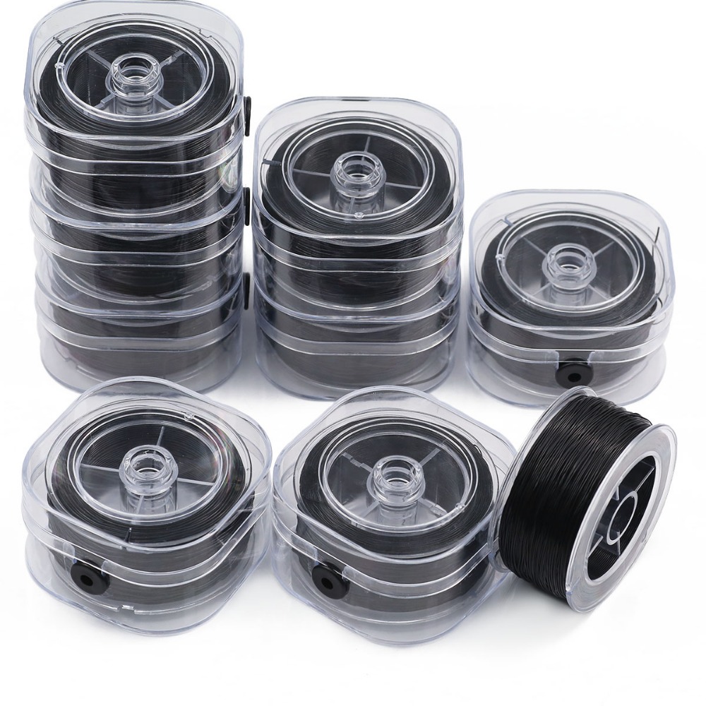 Cordons en fil de cristal noir - Jewelry Making Thread avis et prix
