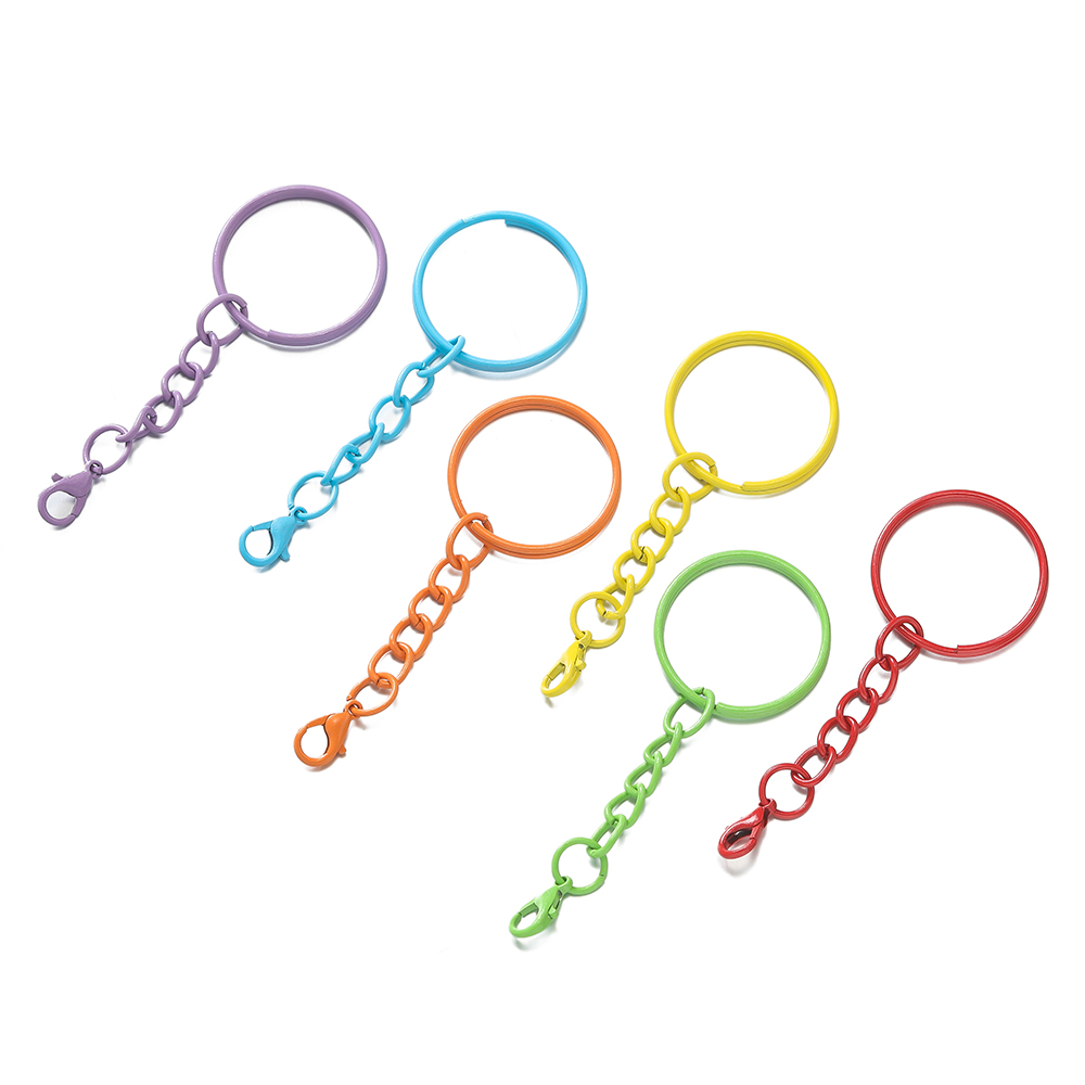 5 pièces/lot 25mm anneaux fend - Jewelry Making Hoops avis et prix