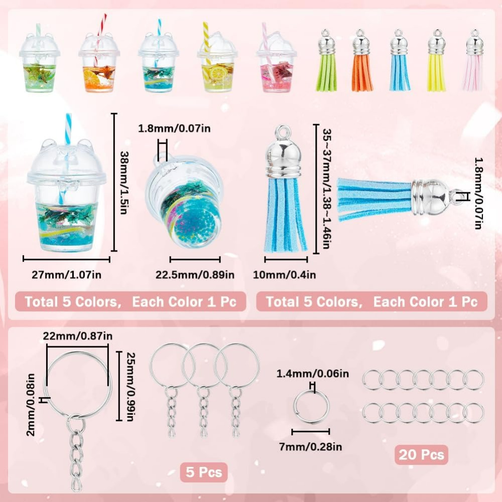 Kit porte-clés Bubble Tea, bre - Jewelry Making Diy Kit avis et prix