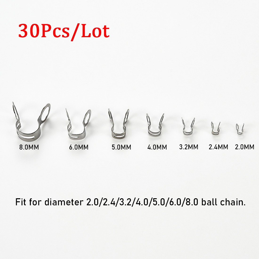 Fermoirs de connecteur de chaî - Jewelry Making Loops avis et prix