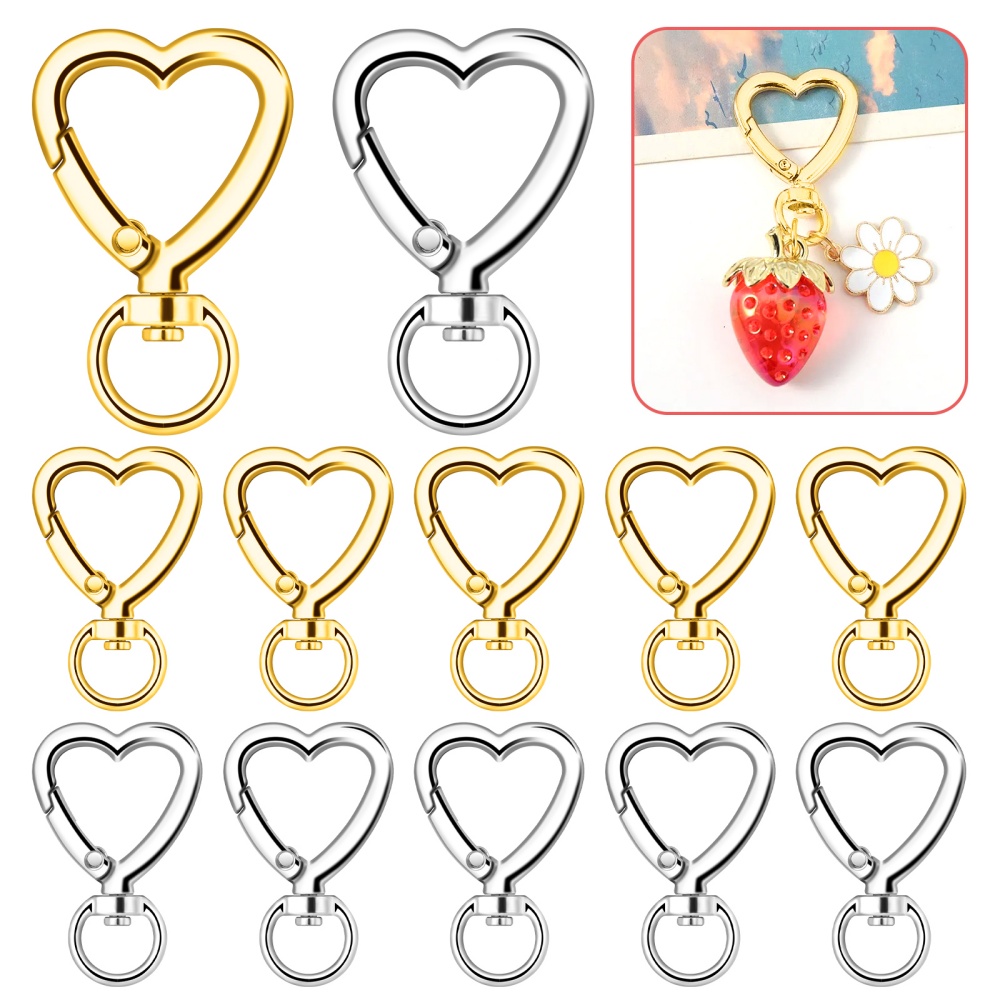 10 pièces Mousquetons en métal - Jewelry Making Hoops avis et prix