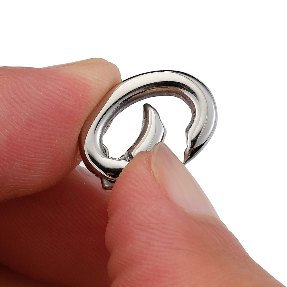 Fermoir mousqueton à ressort e - Jewelry Making Hoops avis et prix