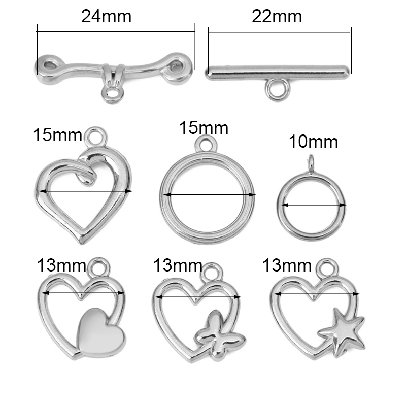 5 ensembles de fermoirs OT en  - Jewelry Making Metals avis et prix