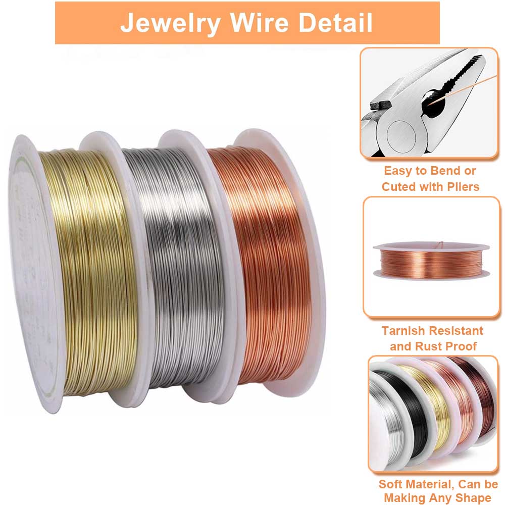 Fil de cuivre pour bijoux, 0.2 - Jewelry Making Thread avis et prix