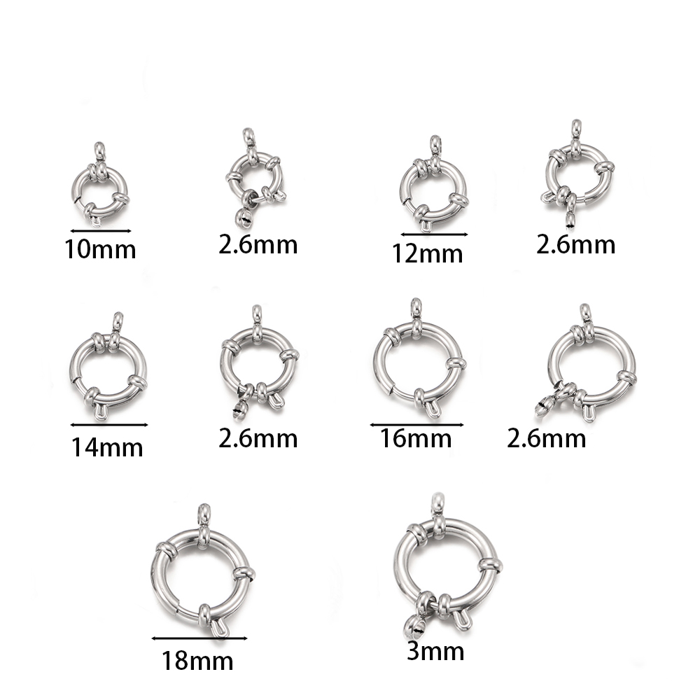 2 pièces de fermoirs à ressort - Jewelry Making Metals avis et prix