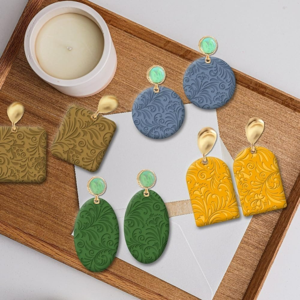 Feuilles de Texture en argile  - Jewelry Making In Clay avis et prix