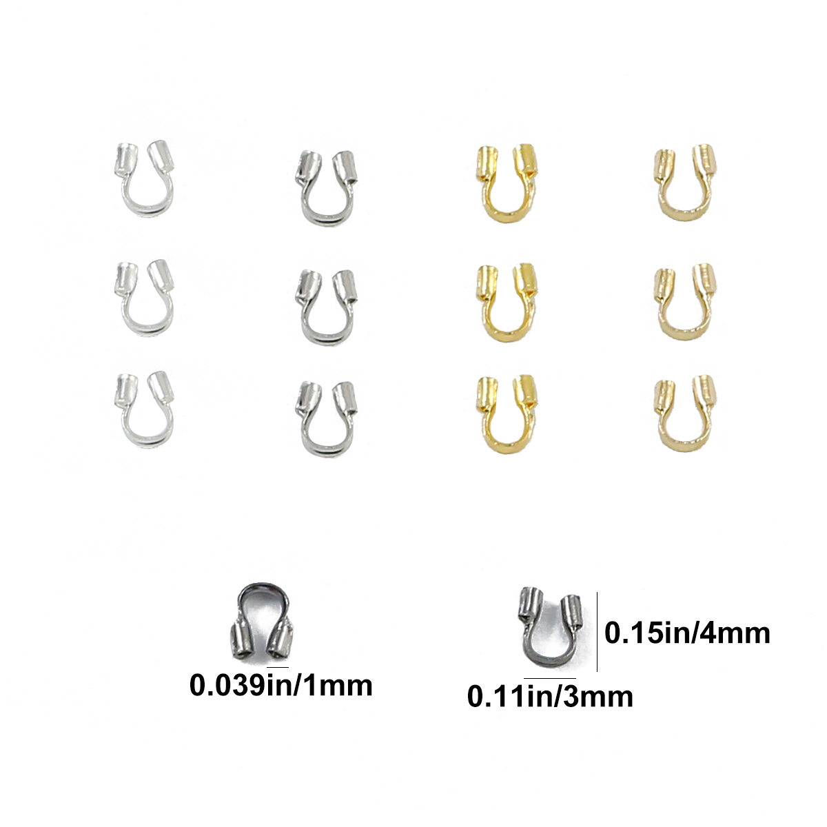 100-300 pièces de protège-fils - Jewelry Making Loops avis et prix